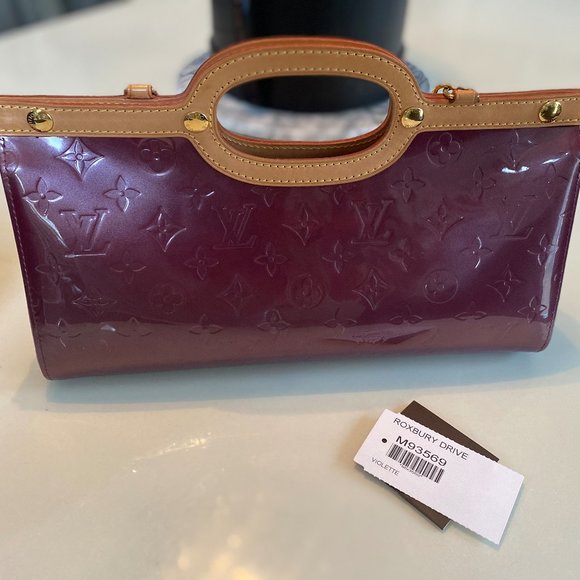 Violette Monogram Vernis Roxbury Drive Bag - Picture 1 of 6